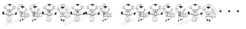 MiSansVF Medium字体转换